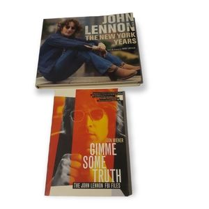 John Lennon Book Bundle Gimme Some Truth Jon Wiener l The New York Years Gruen